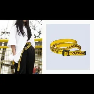 Off-White | Accessories | Classic Industrial Yellow Belt  display picture 2